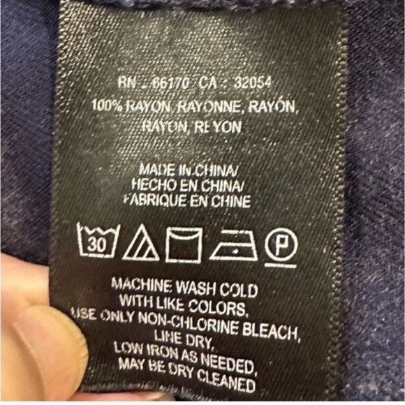 Anthropologie Holding Horses Blue Farica Chevron Dress - Picture 4 of 7